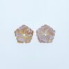 10pc Pink Bauhinia Tropical Flower Beads Mother Of Pearl 10mm Hand Carved Hawaii Minimalist DIY Jewelry Making Earrings Organic PM-0002
