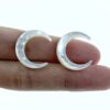 Celestial Moon White Mother Of Pearl Beads Charms Crescent Moon WM-0109